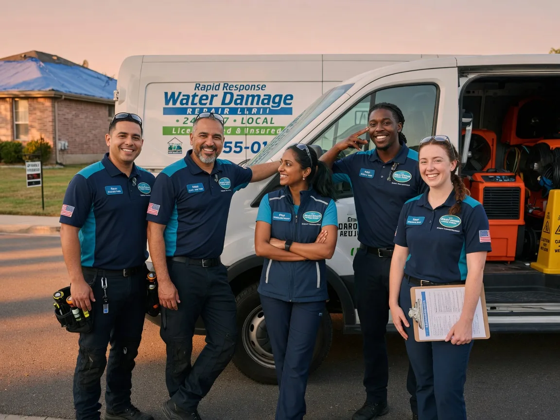 Water Damage Restoration company in Teague, TX