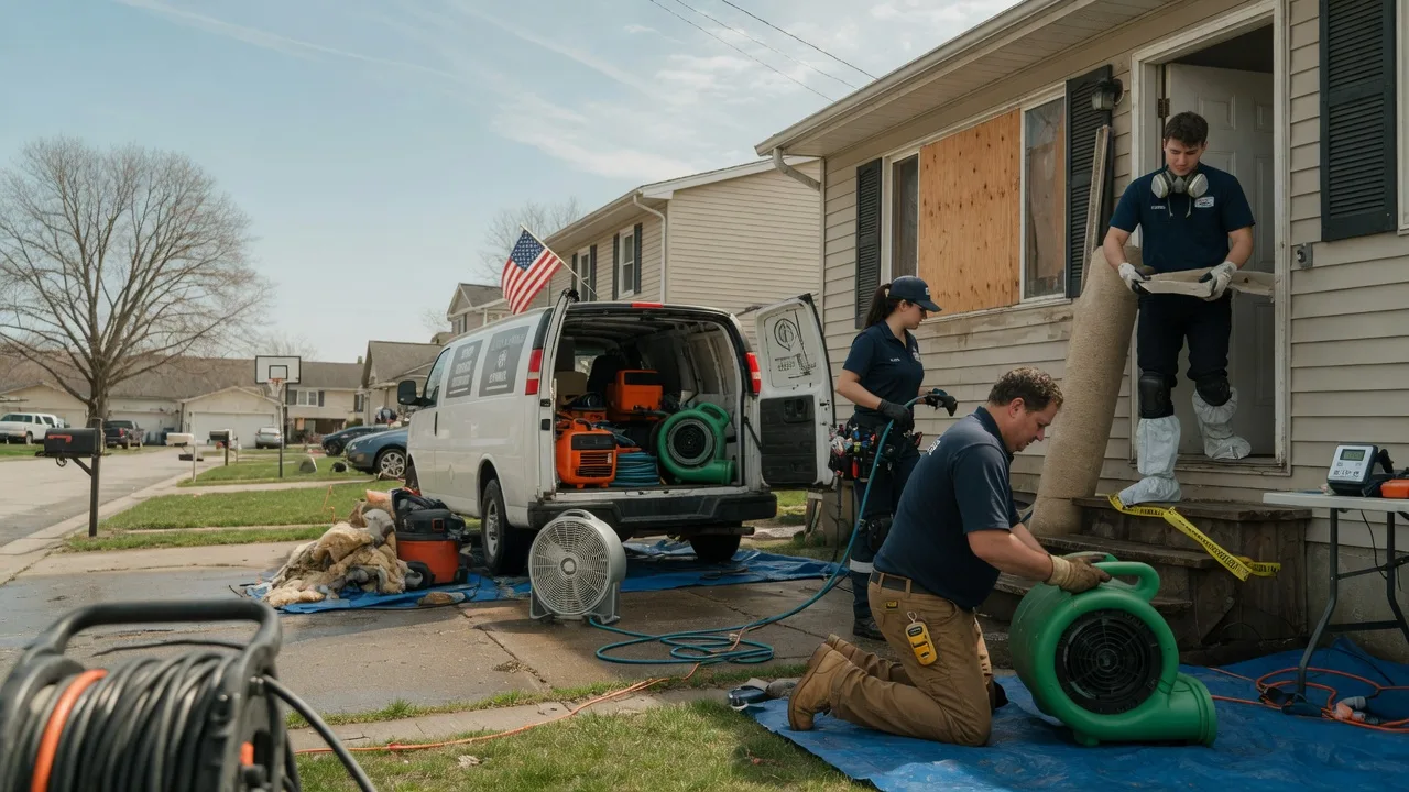 Water Damage Restoration in Teague, TX near me